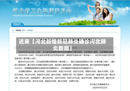 近来【河北新增新冠肺炎确诊河北肺炎新闻】