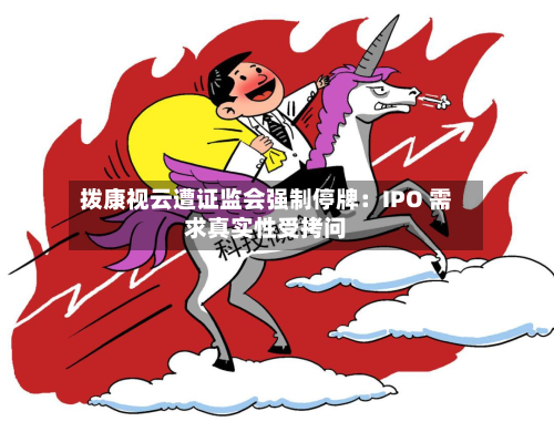 拨康视云遭证监会强制停牌：IPO 需求真实性受拷问