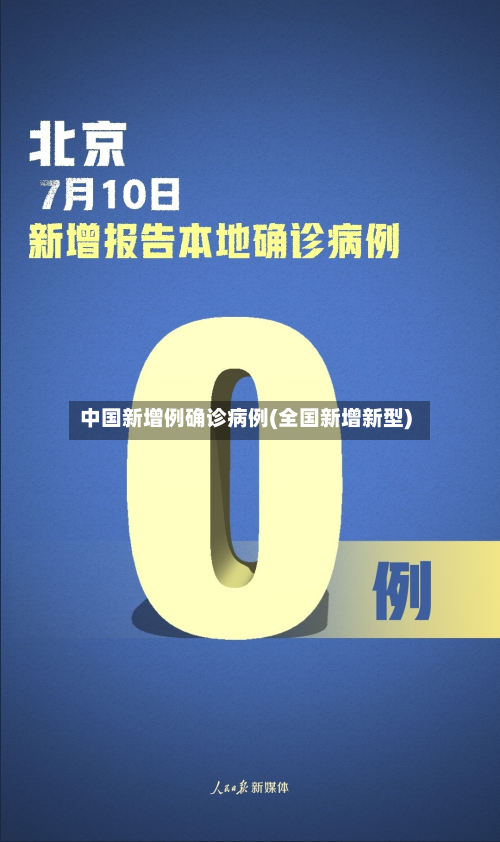 中国新增例确诊病例(全国新增新型)