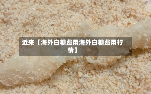 近来【海外白糖费用海外白糖费用行情】